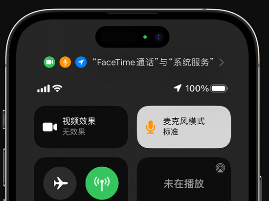 分宜苹果授权维修网点分享iPhone在通话时让你的声音更清晰 