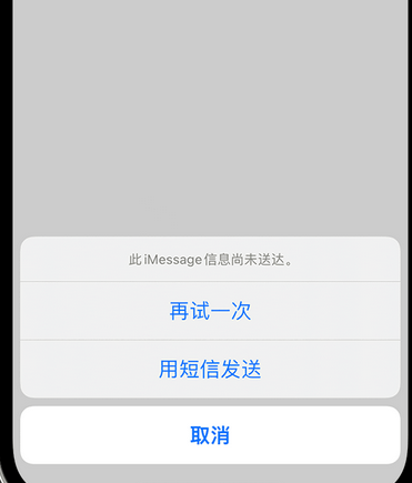 分宜apple维修iPhone上无法正常发送iMessage信息