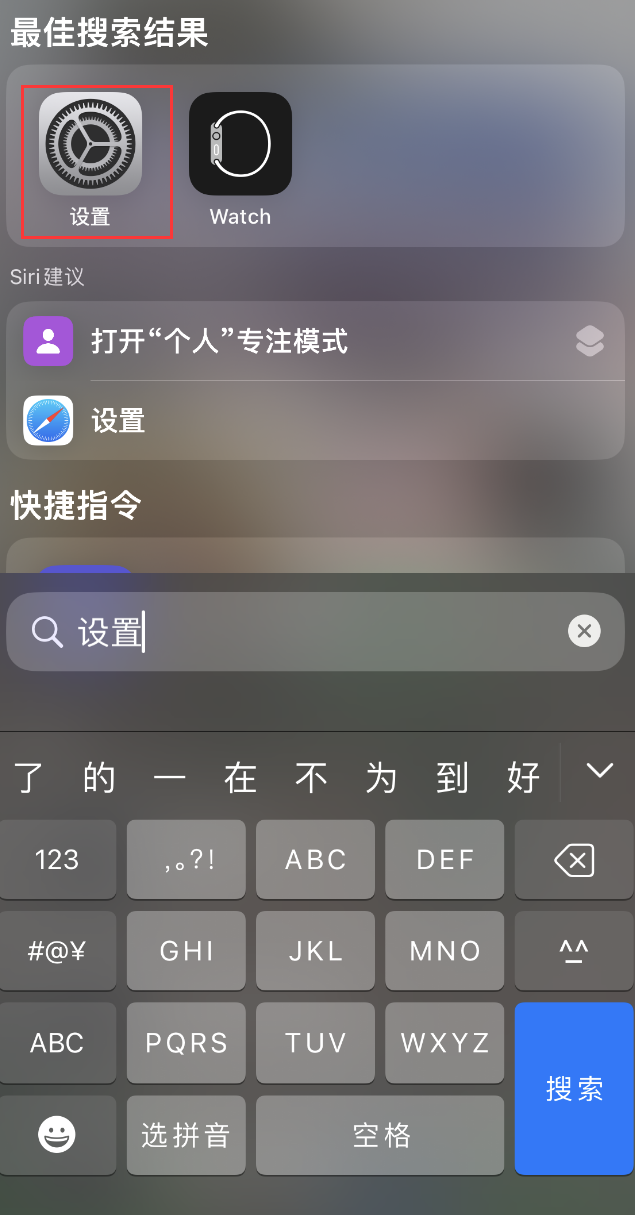 分宜苹果手机维修分享：iPhone 找不到“设置”或“App Store”怎么办？ 