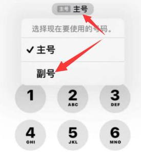 分宜苹果14维修店分享iPhone 14 Pro Max使用副卡打电话的方法 